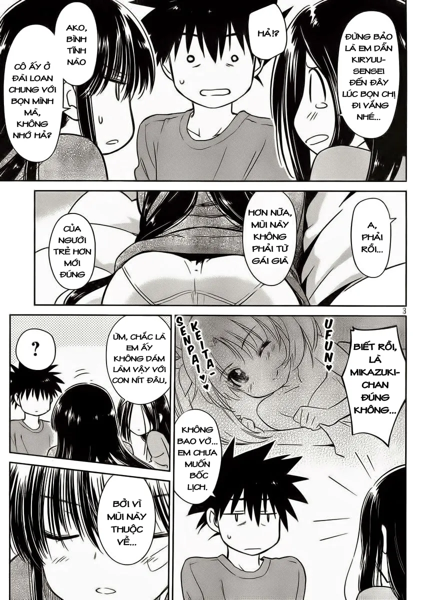 HentaiVN.net - Ảnh 3 - Kiss X Sis [きすしす; 亲吻姐姐; KissxSis; Kiss×sis] - Chap 84
