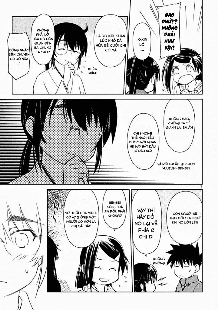 HentaiVN.net - Ảnh 7 - Kiss X Sis [きすしす; 亲吻姐姐; KissxSis; Kiss×sis] - Chap 87