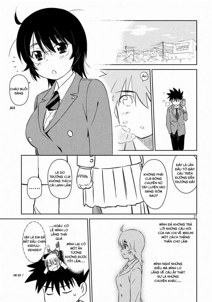 HentaiVN.net - Ảnh 21 - Kiss X Sis [きすしす; 亲吻姐姐; KissxSis; Kiss×sis] - Chap 90