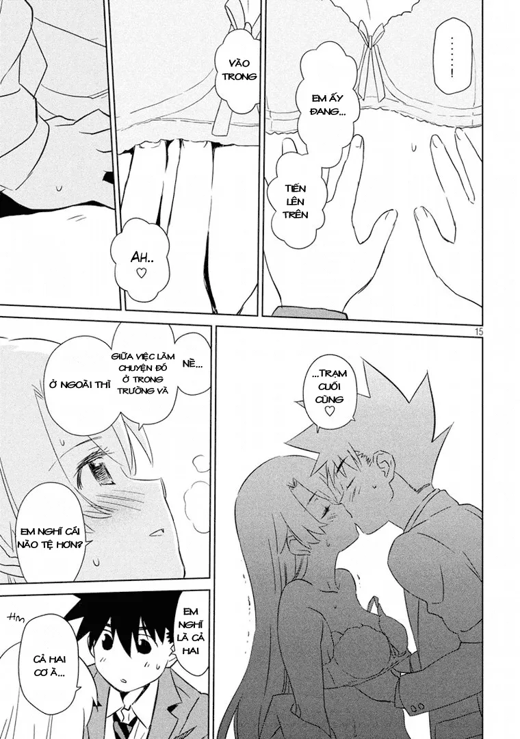 HentaiVN.net - Ảnh 15 - Kiss X Sis [きすしす; 亲吻姐姐; KissxSis; Kiss×sis] - Chap 91