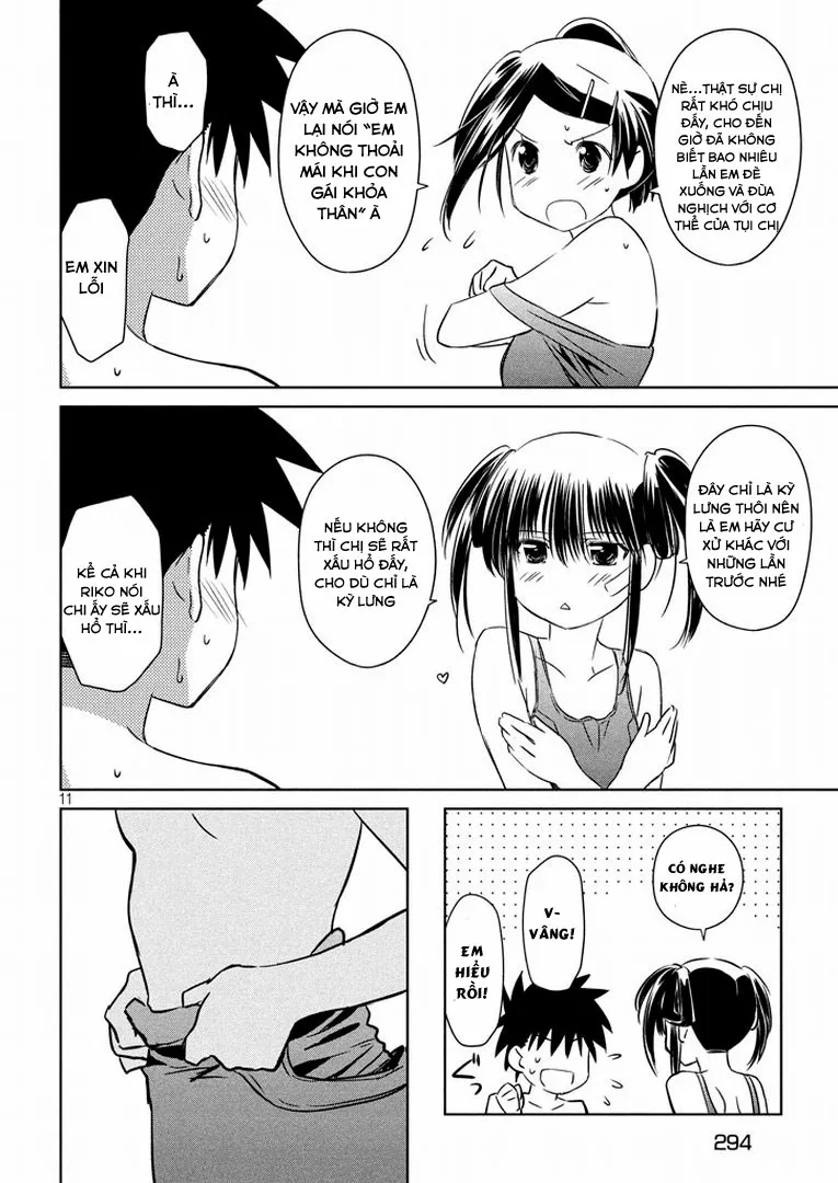 HentaiVN.net - Ảnh 11 - Kiss X Sis [きすしす; 亲吻姐姐; KissxSis; Kiss×sis] - Chap 92