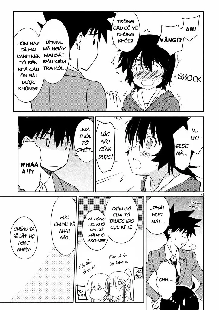 HentaiVN.net - Ảnh 22 - Kiss X Sis [きすしす; 亲吻姐姐; KissxSis; Kiss×sis] - Chap 94