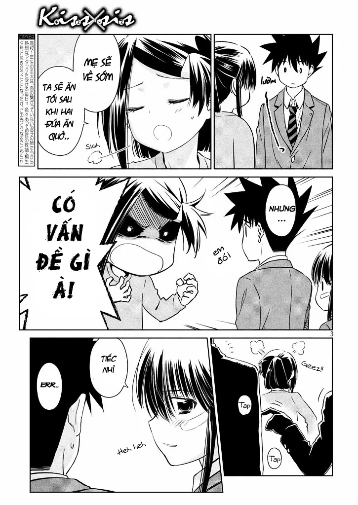 HentaiVN.net - Ảnh 4 - Kiss X Sis [きすしす; 亲吻姐姐; KissxSis; Kiss×sis] - Chap 94