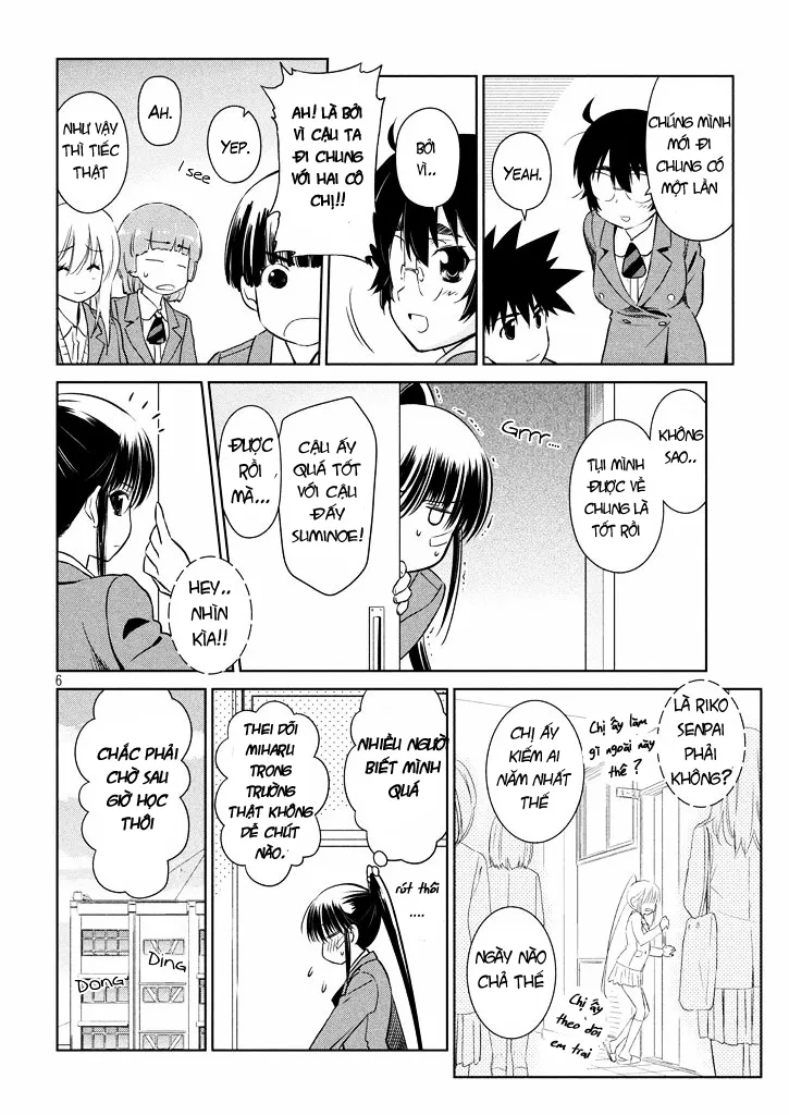 HentaiVN.net - Ảnh 7 - Kiss X Sis [きすしす; 亲吻姐姐; KissxSis; Kiss×sis] - Chap 94