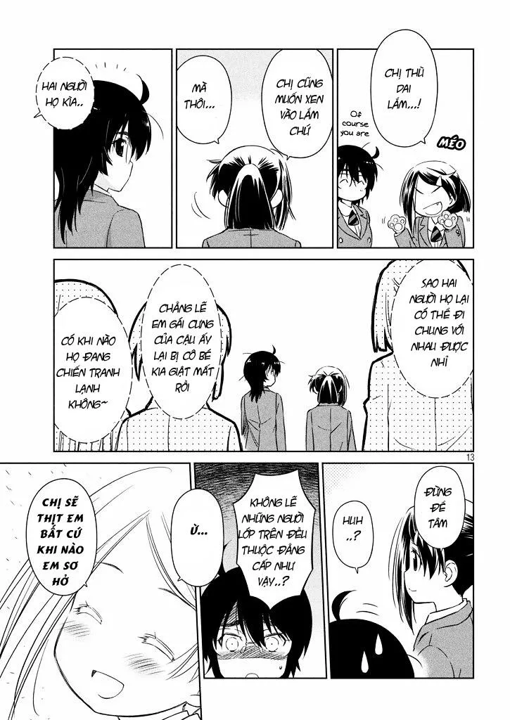 HentaiVN.net - Ảnh 14 - Kiss X Sis [きすしす; 亲吻姐姐; KissxSis; Kiss×sis] - Chap 95