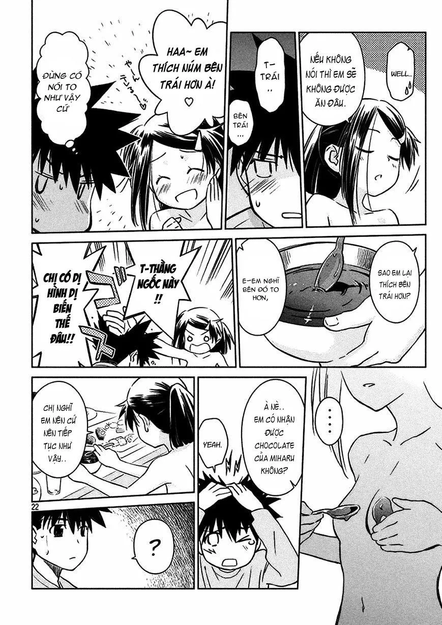 HentaiVN.net - Ảnh 25 - Kiss X Sis [きすしす; 亲吻姐姐; KissxSis; Kiss×sis] - Chap 97