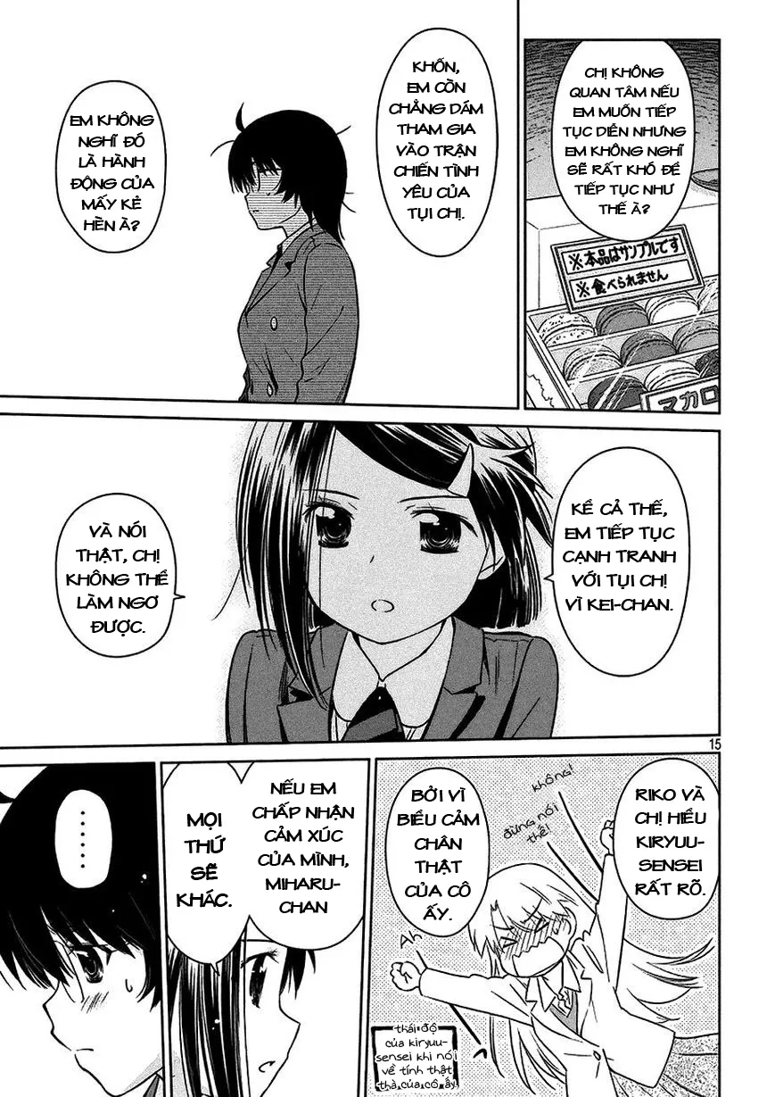 HentaiVN.net - Ảnh 18 - Kiss X Sis [きすしす; 亲吻姐姐; KissxSis; Kiss×sis] - Chap 99