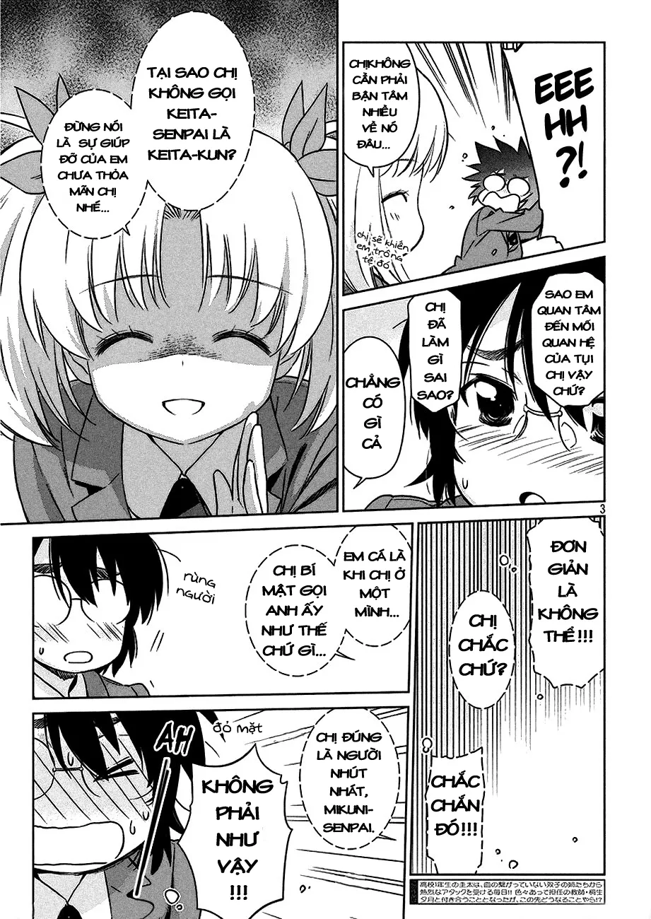 HentaiVN.net - Ảnh 4 - Kiss X Sis [きすしす; 亲吻姐姐; KissxSis; Kiss×sis] - Chap 101