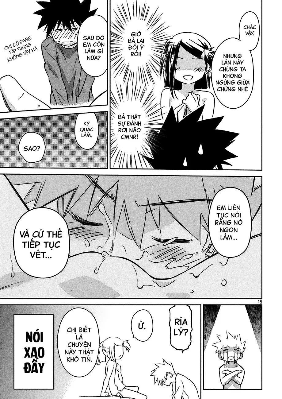 HentaiVN.net - Ảnh 19 - Kiss X Sis [きすしす; 亲吻姐姐; KissxSis; Kiss×sis] - Chap 103