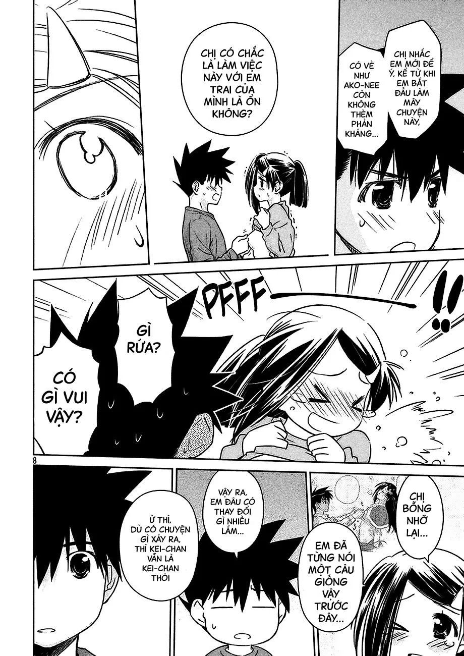 HentaiVN.net - Ảnh 8 - Kiss X Sis [きすしす; 亲吻姐姐; KissxSis; Kiss×sis] - Chap 103