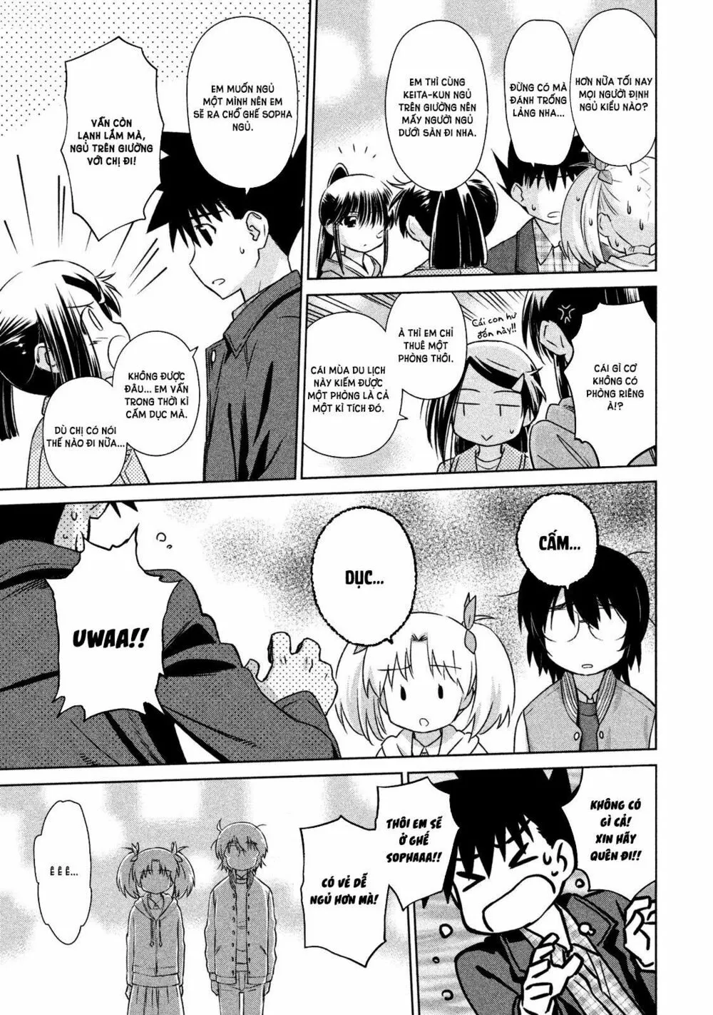HentaiVN.net - Ảnh 7 - Kiss X Sis [きすしす; 亲吻姐姐; KissxSis; Kiss×sis] - Chap 109