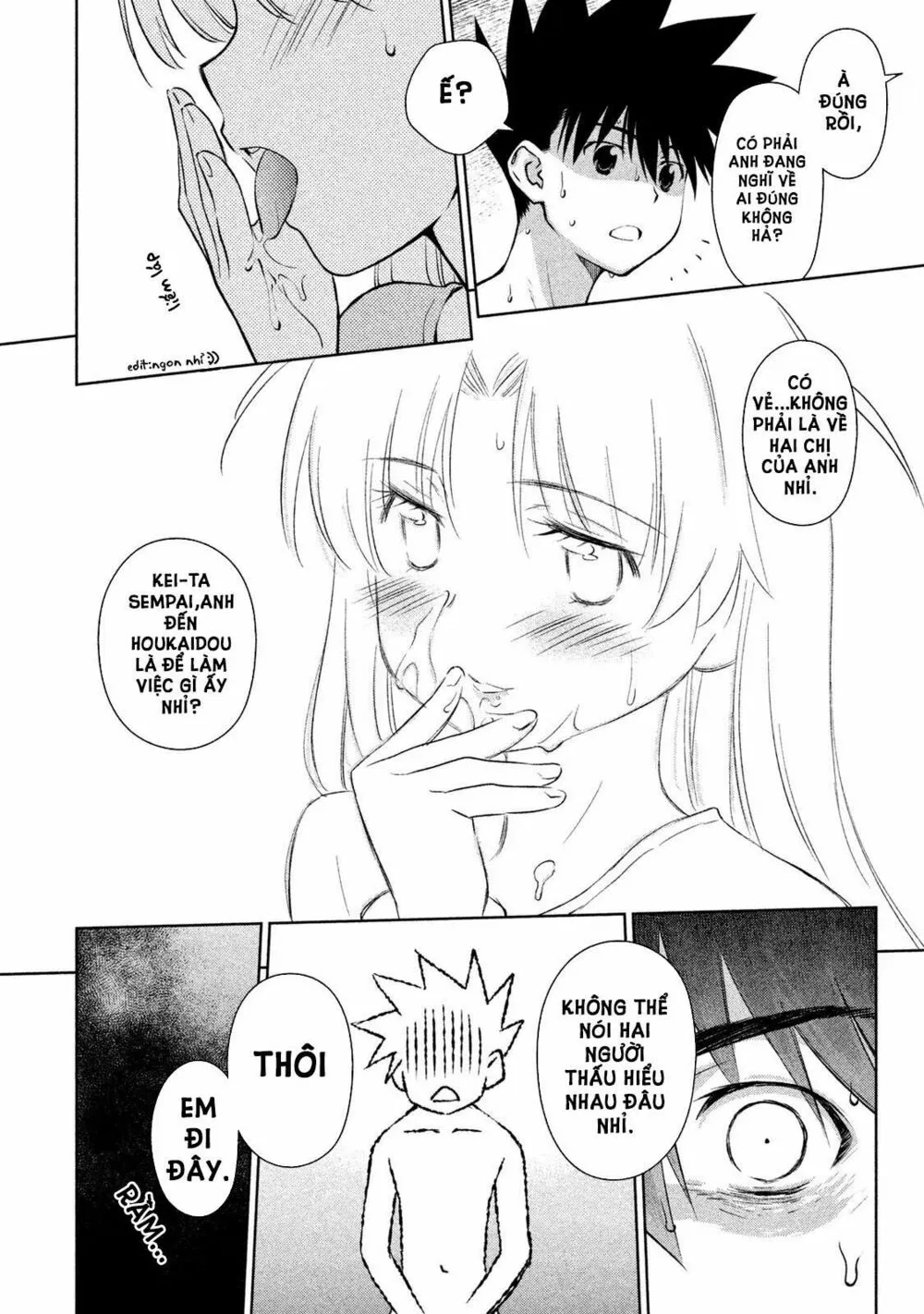 HentaiVN.net - Ảnh 12 - Kiss X Sis [きすしす; 亲吻姐姐; KissxSis; Kiss×sis] - Chap 110