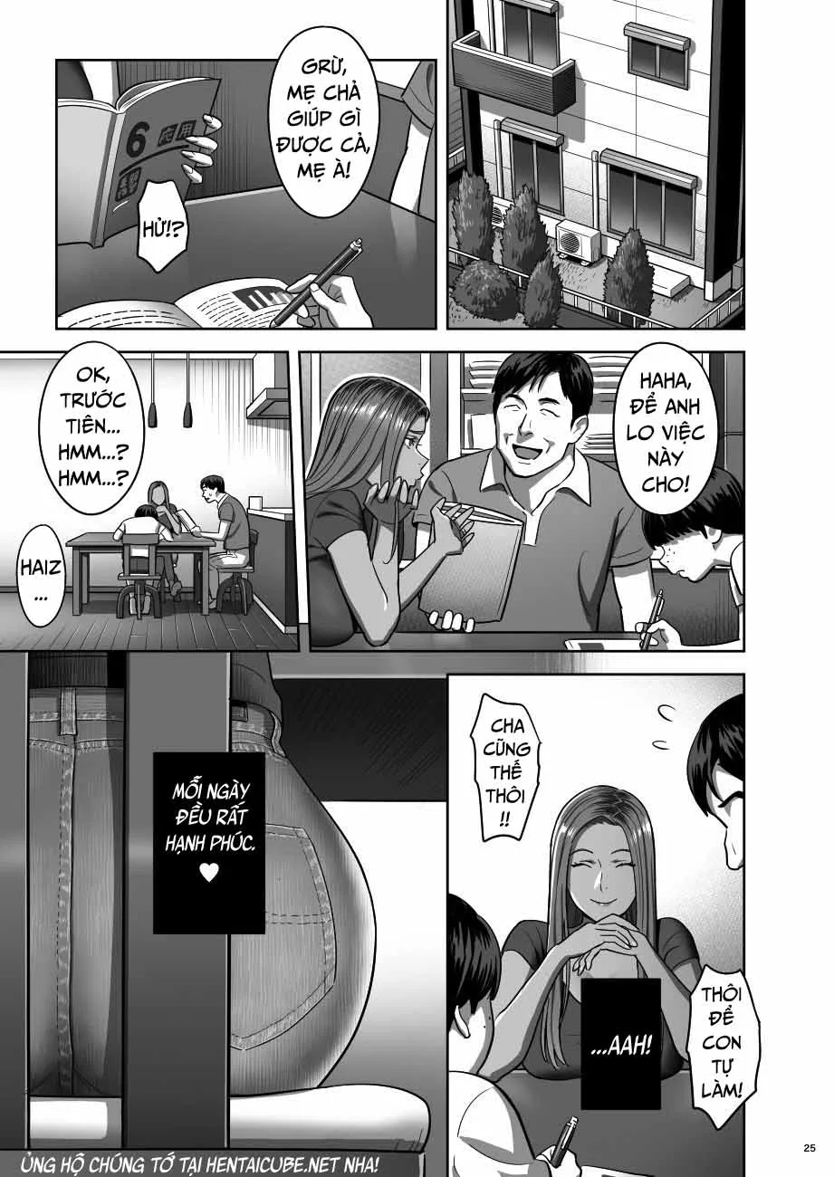 HentaiVN.net - Ảnh 24 - Moto Gal Mama ga Kyuu ni Dekita Ken. [When I Suddenly Got an Ex-Gyaru as My Mother] - Chap 1