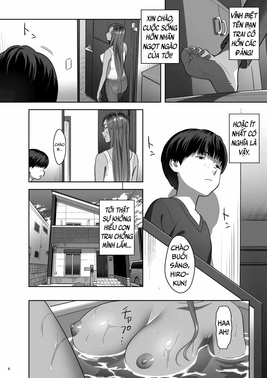 HentaiVN.net - Ảnh 5 - Moto Gal Mama ga Kyuu ni Dekita Ken. [When I Suddenly Got an Ex-Gyaru as My Mother] - Chap 1