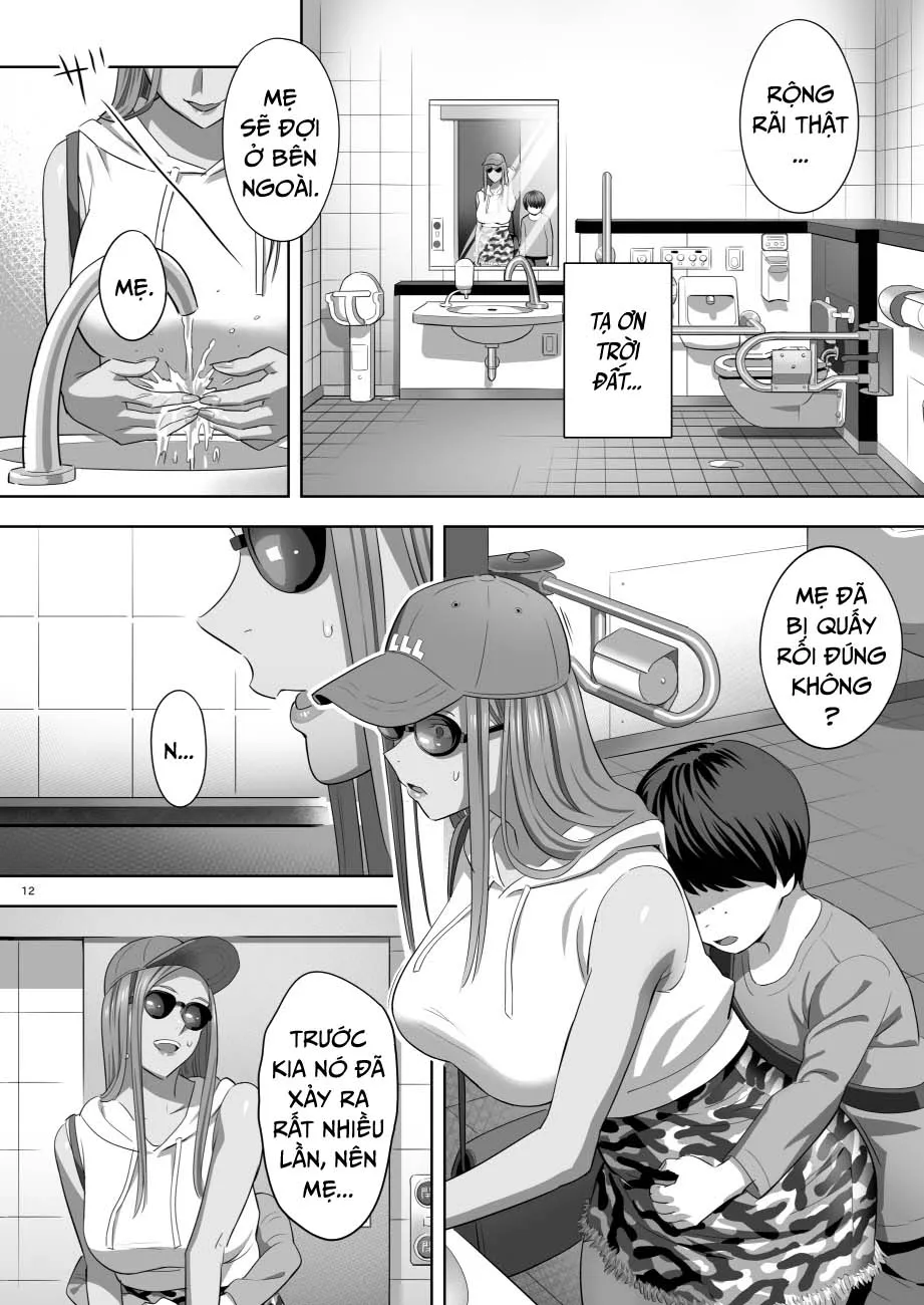 HentaiVN.net - Ảnh 10 - Moto Gal Mama ga Kyuu ni Dekita Ken. [When I Suddenly Got an Ex-Gyaru as My Mother] - Chap 2