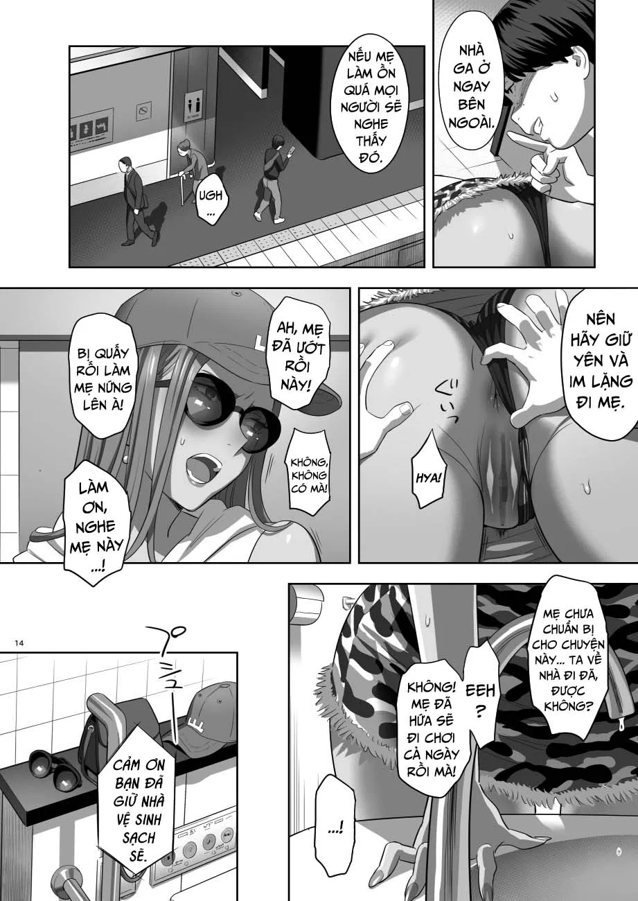 HentaiVN.net - Ảnh 12 - Moto Gal Mama ga Kyuu ni Dekita Ken. [When I Suddenly Got an Ex-Gyaru as My Mother] - Chap 2