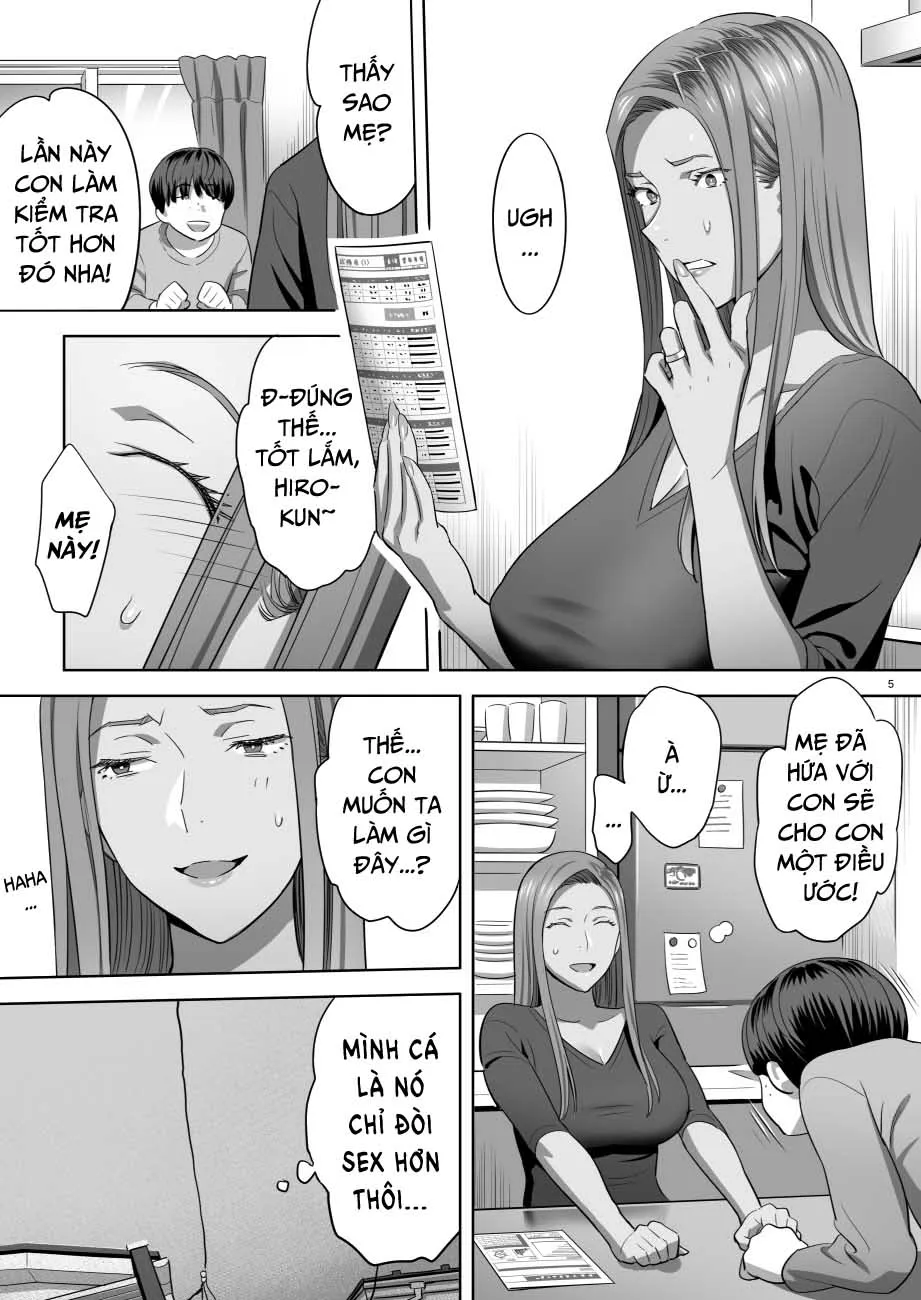 HentaiVN.net - Ảnh 3 - Moto Gal Mama ga Kyuu ni Dekita Ken. [When I Suddenly Got an Ex-Gyaru as My Mother] - Chap 2