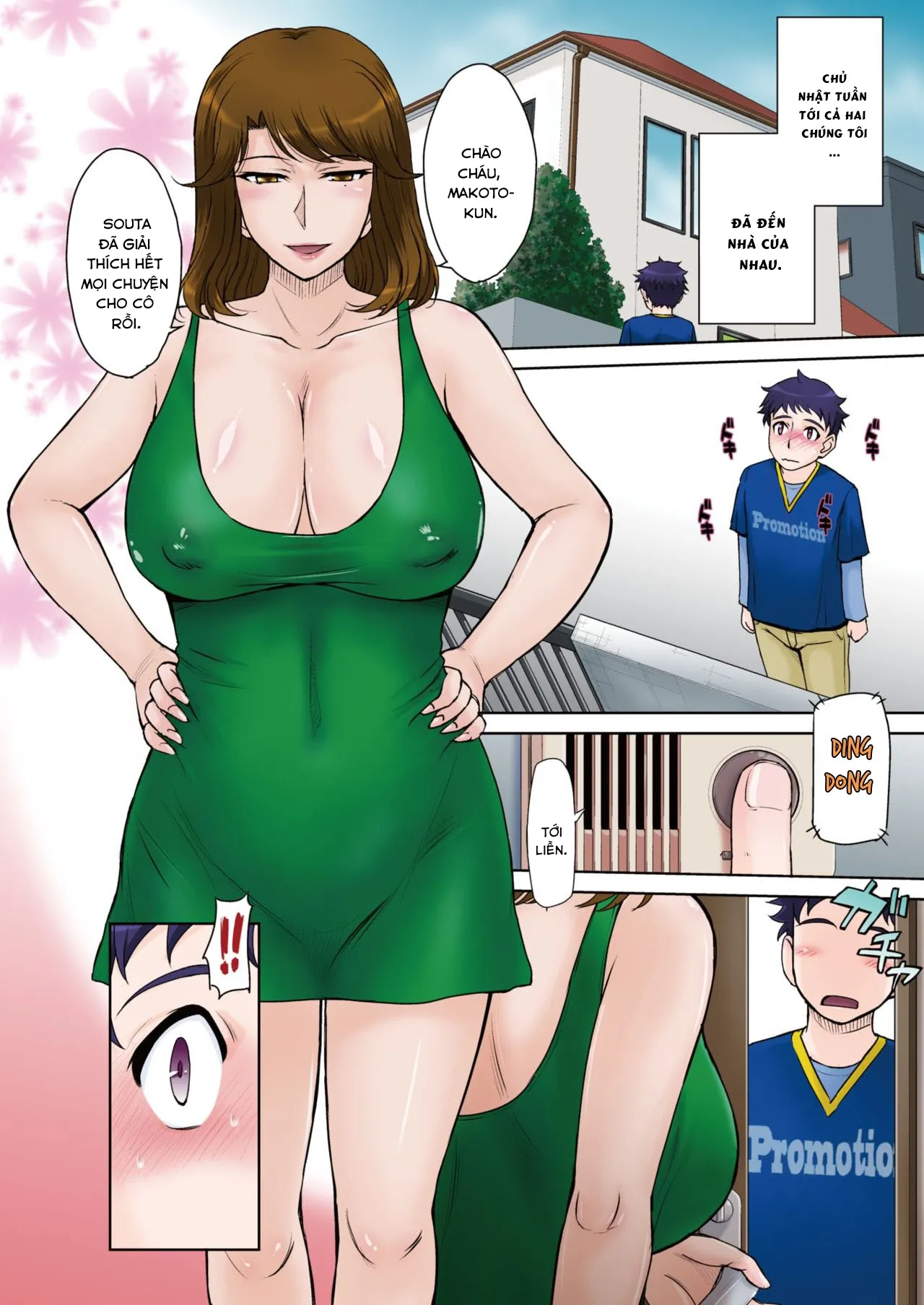 HentaiVN.net - Ảnh 5 - Tomo Mama Lovers - Chap 1