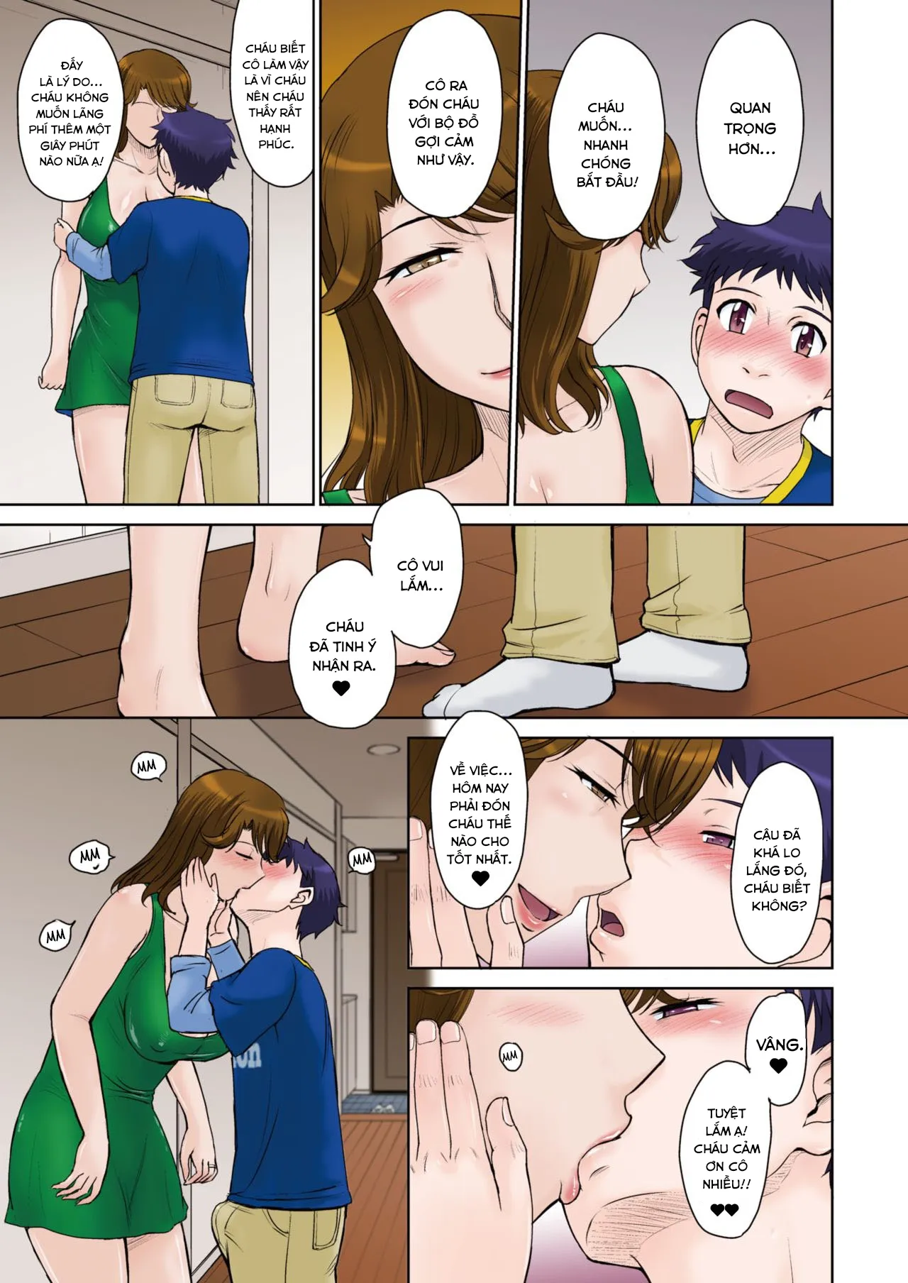 HentaiVN.net - Ảnh 8 - Tomo Mama Lovers - Chap 1
