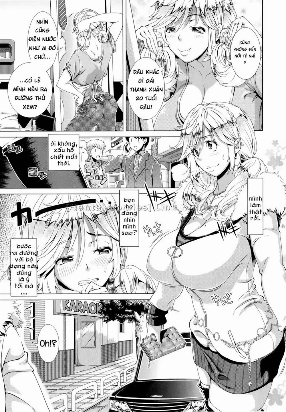 HentaiVN.net - Ảnh 4 - One Time Gal - Chương 1