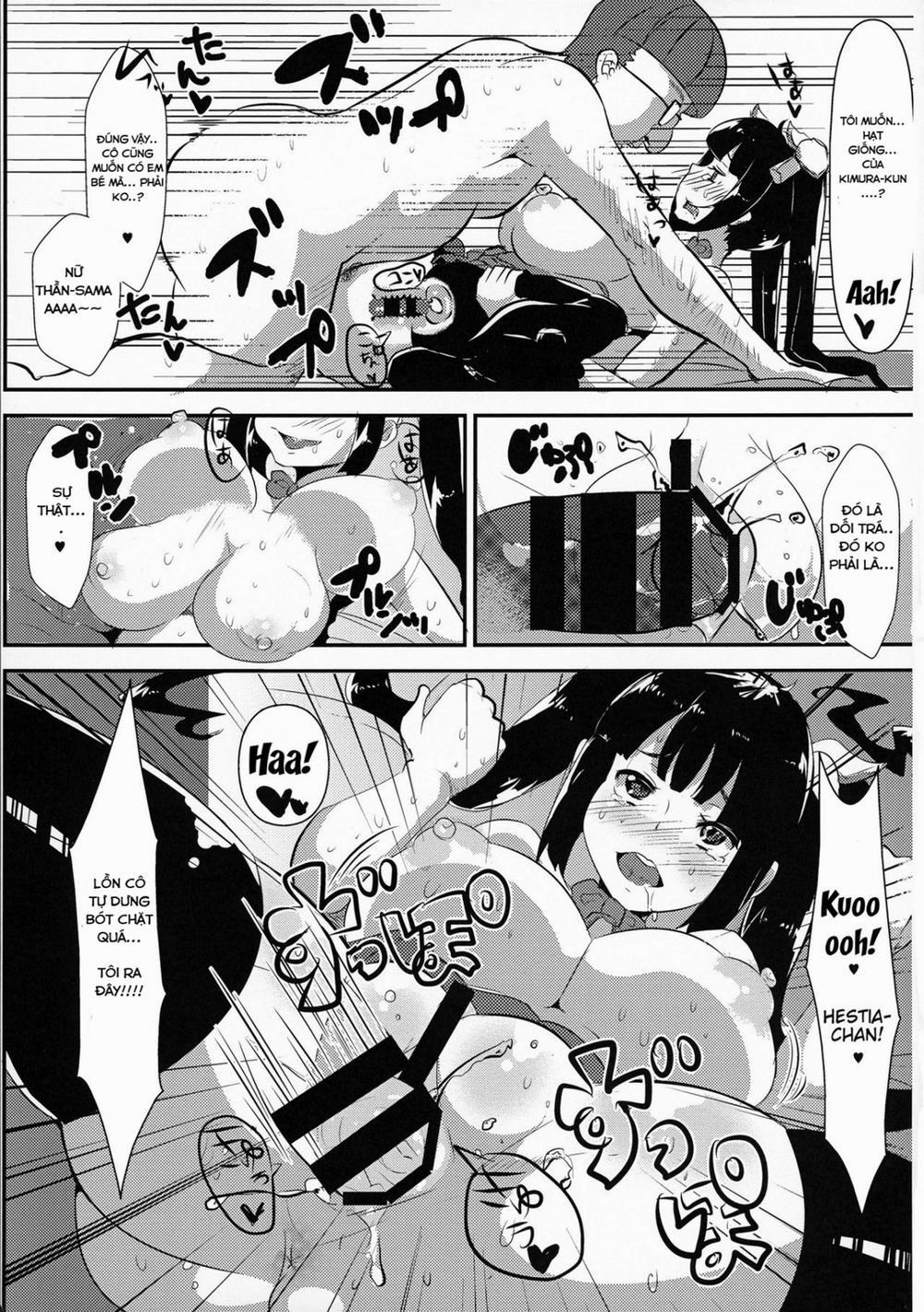 HentaiVN.net - Ảnh 24 - Kamisama Ga Seikatsu Hi O Kasegu Tame Ni Ikenai Baito O Suru No Wa Machigatteiru Darou Ka (Dungeon Ni Deai O Motomeru No Wa Machigatteiru Darou Ka) [Kami-sama; 神様が生活費を稼ぐためにイケないバイトをするのは間違っているだろうか] - Oneshot