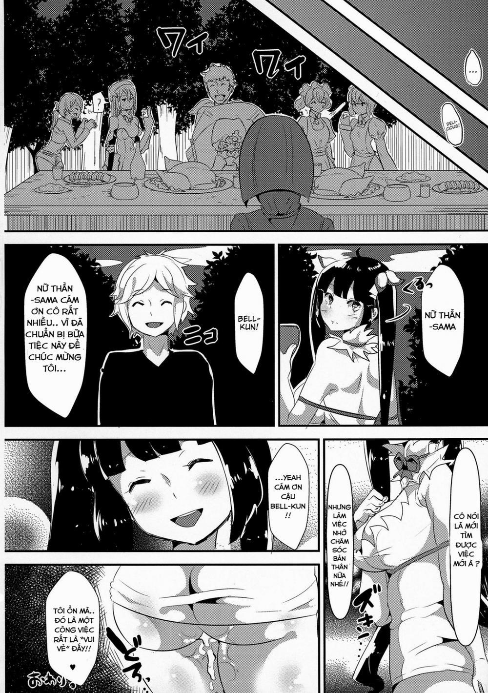 HentaiVN.net - Ảnh 27 - Kamisama Ga Seikatsu Hi O Kasegu Tame Ni Ikenai Baito O Suru No Wa Machigatteiru Darou Ka (Dungeon Ni Deai O Motomeru No Wa Machigatteiru Darou Ka) [Kami-sama; 神様が生活費を稼ぐためにイケないバイトをするのは間違っているだろうか] - Oneshot