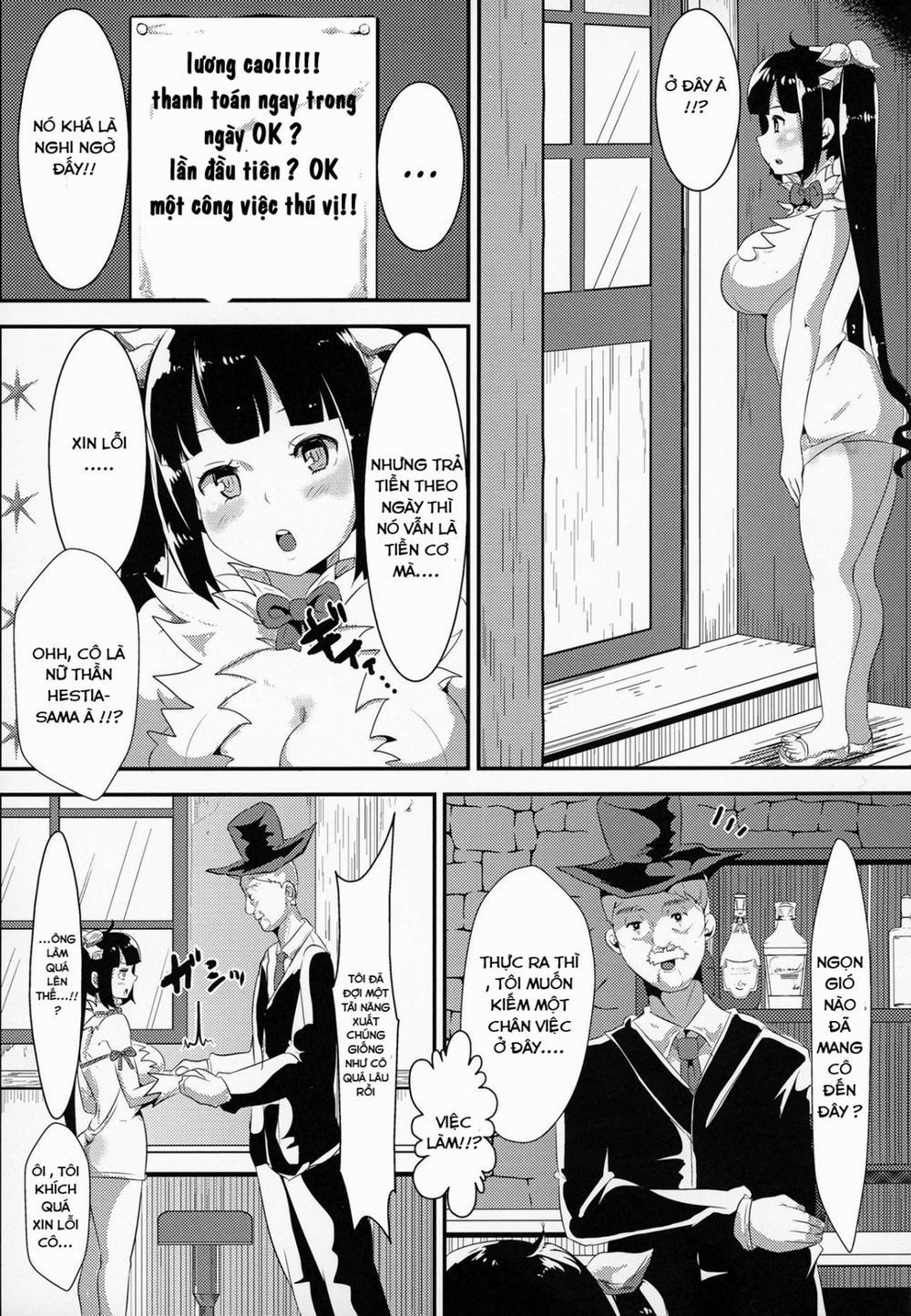 HentaiVN.net - Ảnh 4 - Kamisama Ga Seikatsu Hi O Kasegu Tame Ni Ikenai Baito O Suru No Wa Machigatteiru Darou Ka (Dungeon Ni Deai O Motomeru No Wa Machigatteiru Darou Ka) [Kami-sama; 神様が生活費を稼ぐためにイケないバイトをするのは間違っているだろうか] - Oneshot