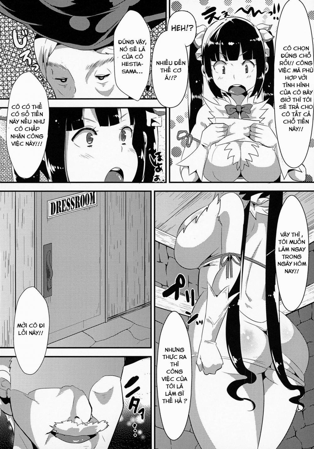 HentaiVN.net - Ảnh 5 - Kamisama Ga Seikatsu Hi O Kasegu Tame Ni Ikenai Baito O Suru No Wa Machigatteiru Darou Ka (Dungeon Ni Deai O Motomeru No Wa Machigatteiru Darou Ka) [Kami-sama; 神様が生活費を稼ぐためにイケないバイトをするのは間違っているだろうか] - Oneshot