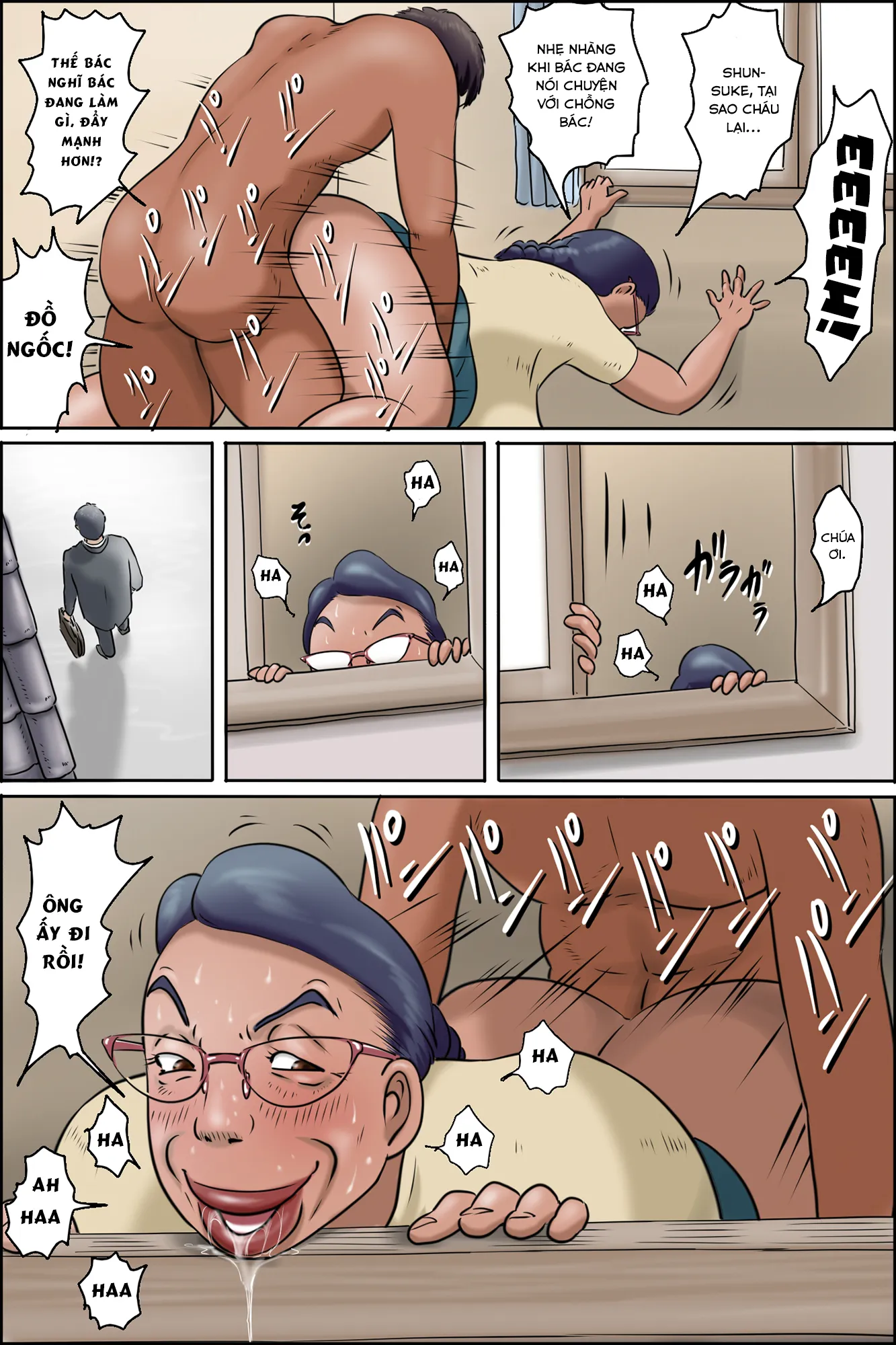 HentaiVN.net - Ảnh 11 - Shimura no Oba-chan -Oba-chan no Nichijou - Chap 1