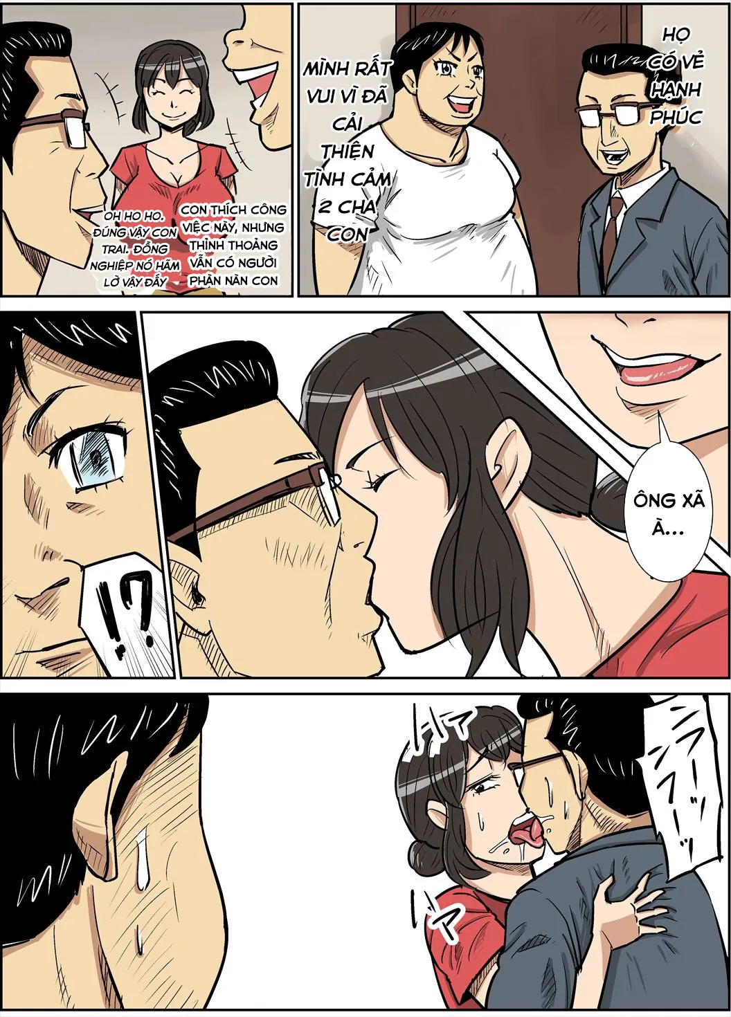 HentaiVN.net - Ảnh 18 - Người Mẹ Dâm Đãng Và Cậu Con Có Con Cá Chà Bặc [Shinji to Mama] - OneShot