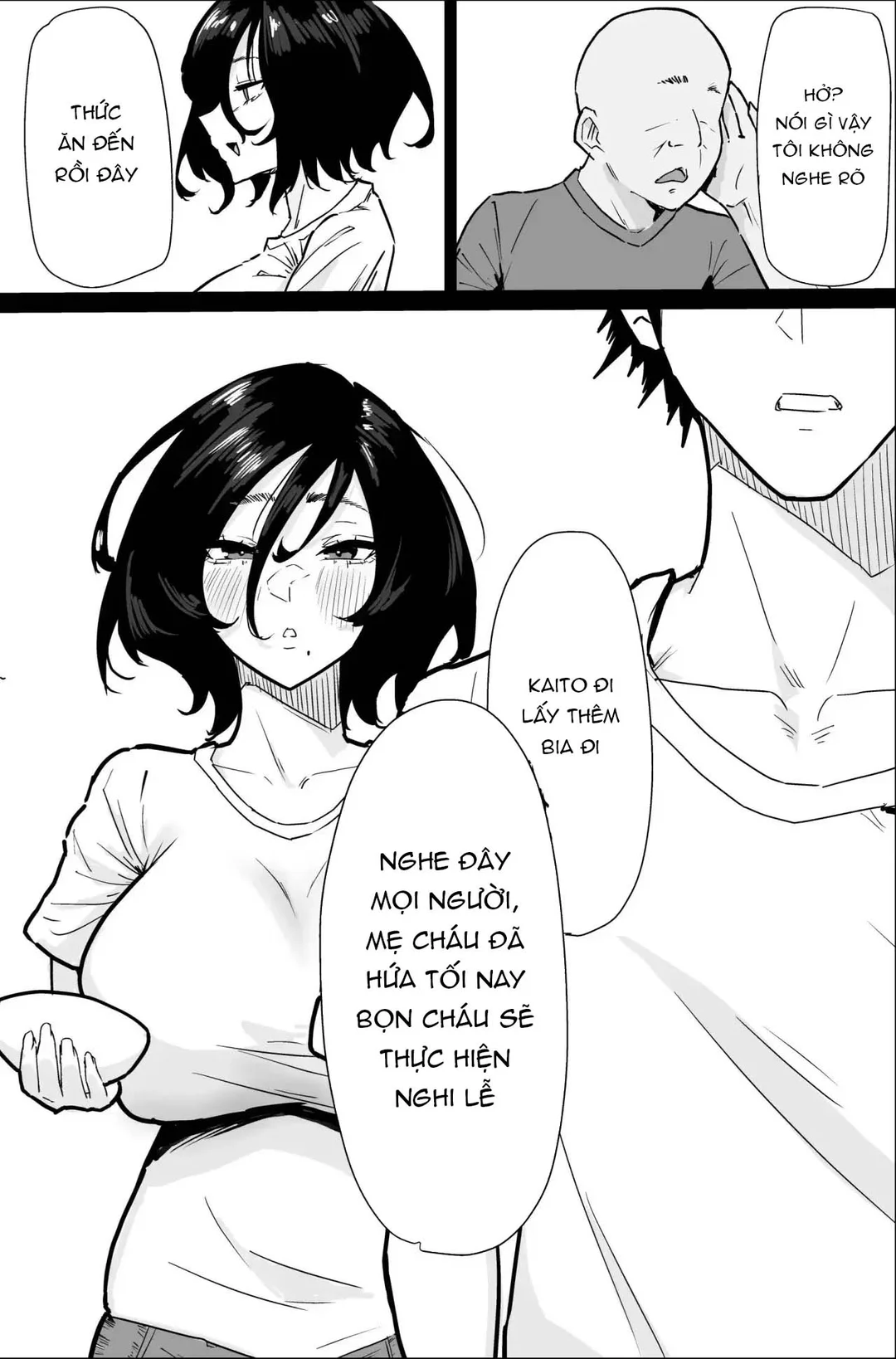 HentaiVN.net - Ảnh 16 - Con có chắc muốn làm với mẹ không? - Oneshot