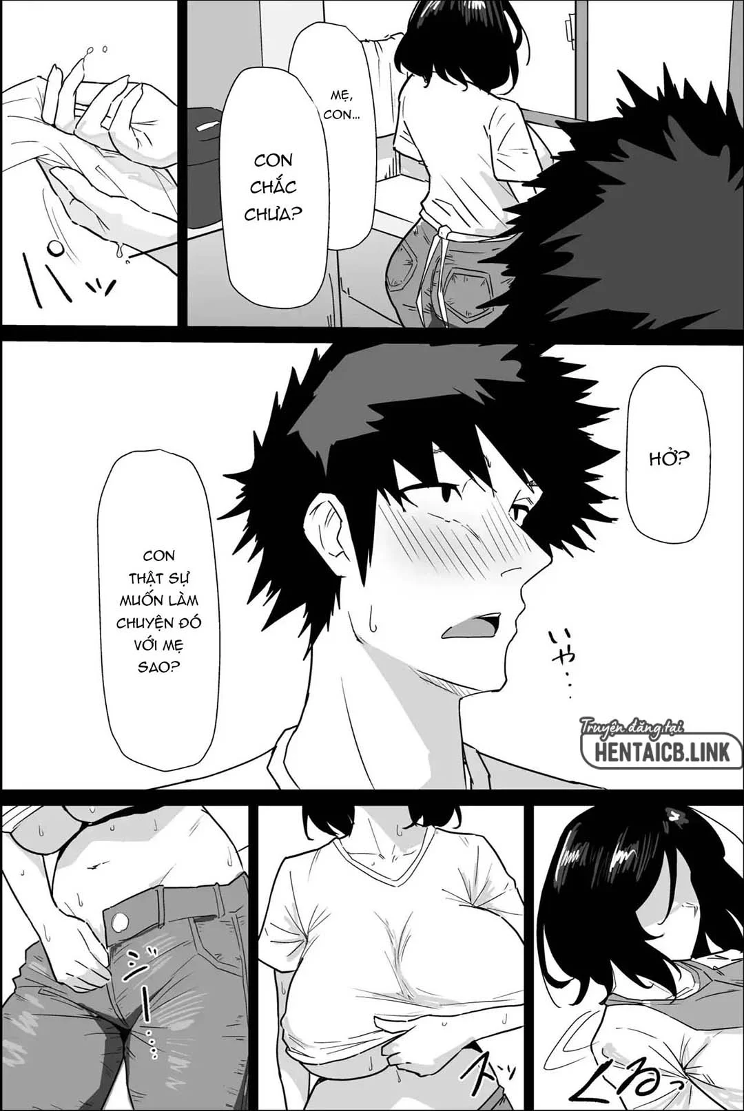 HentaiVN.net - Ảnh 20 - Con có chắc muốn làm với mẹ không? - Oneshot