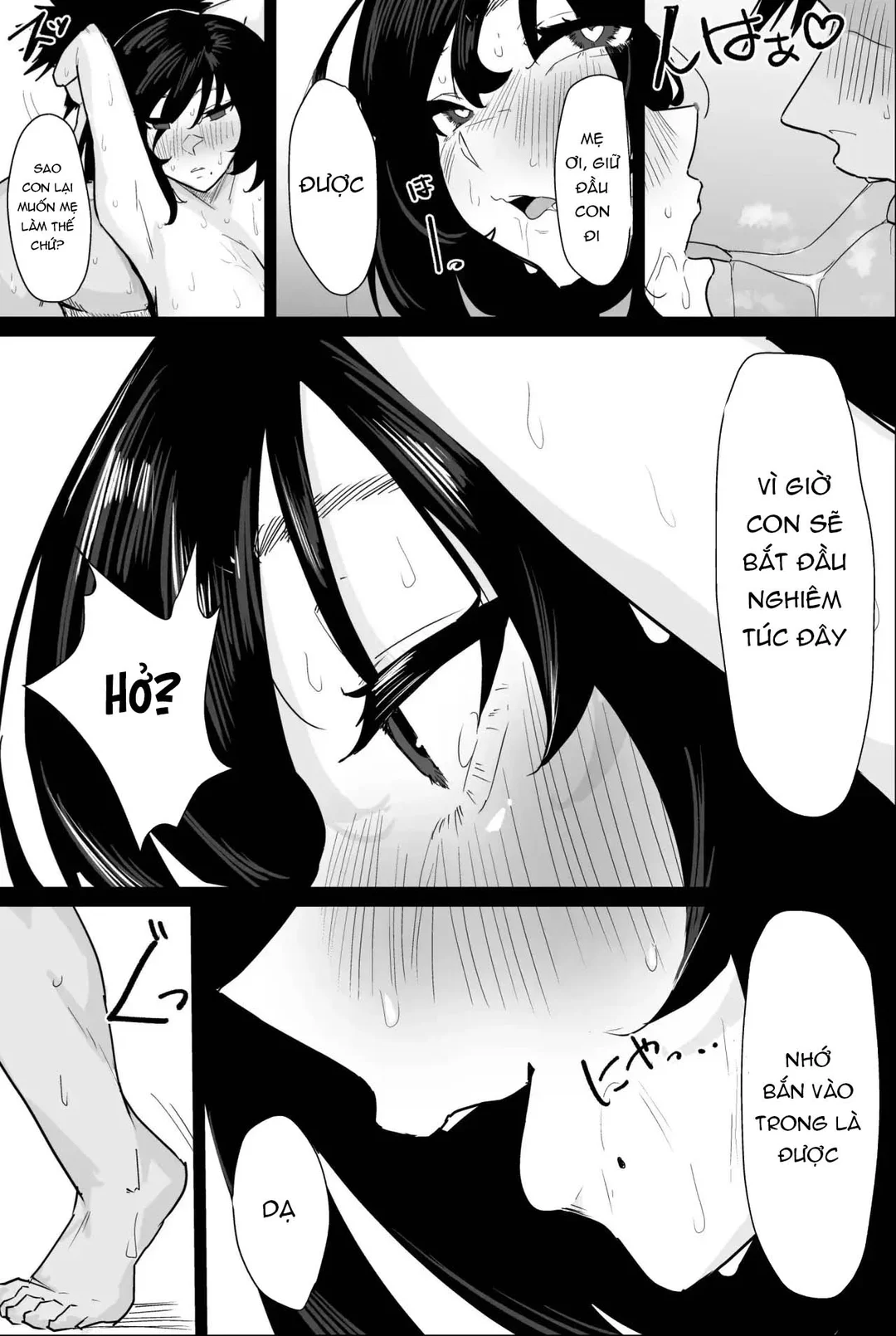 HentaiVN.net - Ảnh 39 - Con có chắc muốn làm với mẹ không? - Oneshot