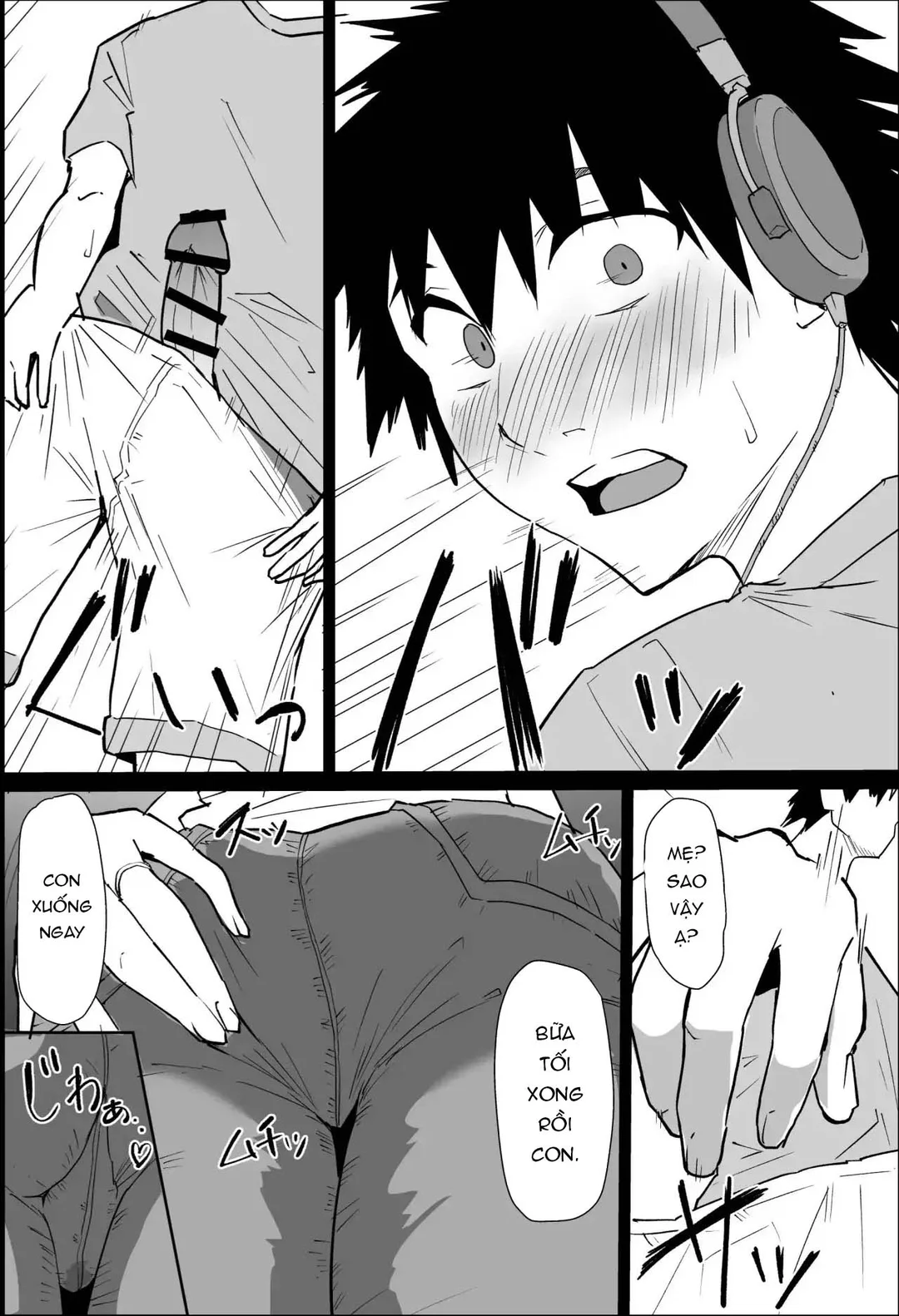 HentaiVN.net - Ảnh 6 - Con có chắc muốn làm với mẹ không? - Oneshot