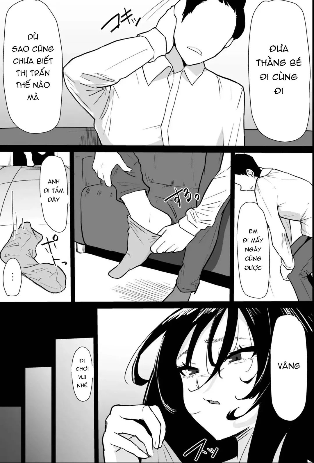 HentaiVN.net - Ảnh 9 - Con có chắc muốn làm với mẹ không? - Oneshot