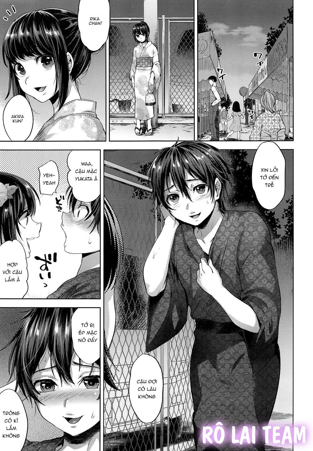 HentaiVN.net - Ảnh 4 - Secret on the Evening of Fireworks - oneshot
