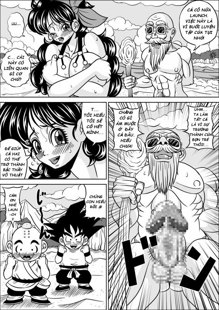 HentaiVN.net - Ảnh 6 - CÁCH ĐỂ TRỞ THÀNH BẬC THẦY VÕ THUẬT (Dragon Ball) [Master Roshi's Training] - Oneshot