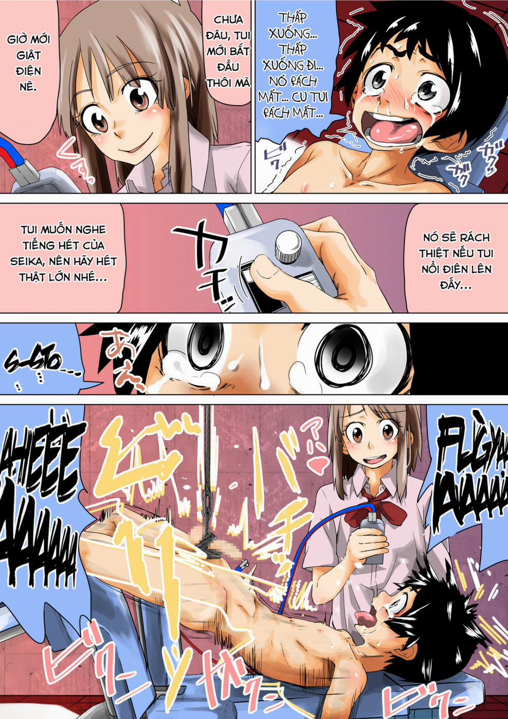 HentaiVN.net - Ảnh 29 - Chúng ta chỉ là bạn! [Doukyuusei de Shinyuu no Joshi wa Kichiku na Yuukaihan; Our Female Classmate Friend Was A Fiendish Abductor; Bạn học của tôi là kẻ bắt cóc độc ác] - Oneshot