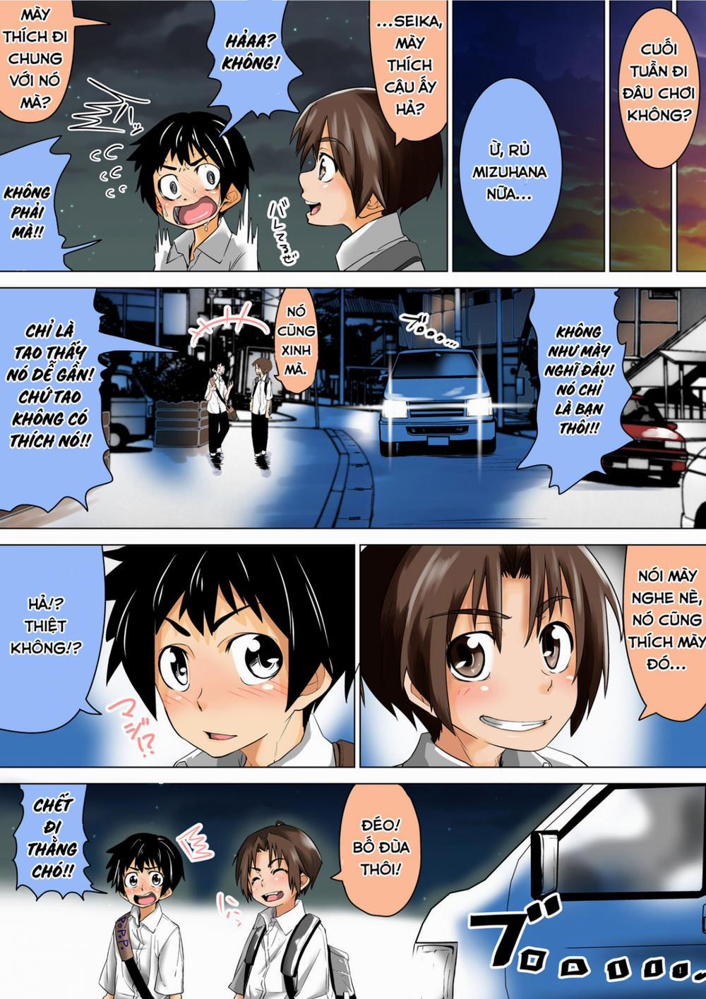 HentaiVN.net - Ảnh 6 - Chúng ta chỉ là bạn! [Doukyuusei de Shinyuu no Joshi wa Kichiku na Yuukaihan; Our Female Classmate Friend Was A Fiendish Abductor; Bạn học của tôi là kẻ bắt cóc độc ác] - Oneshot