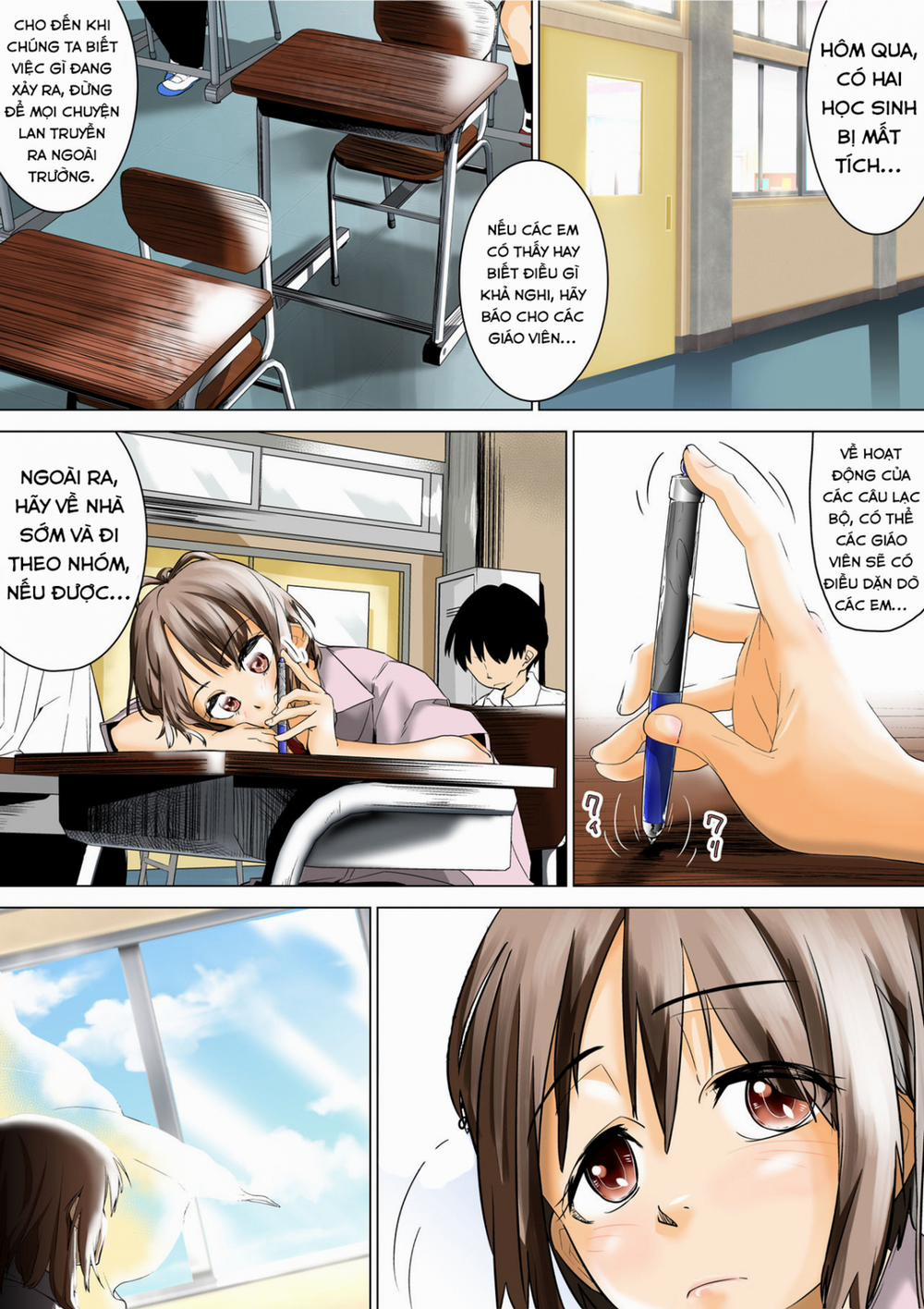 HentaiVN.net - Ảnh 7 - Chúng ta chỉ là bạn! [Doukyuusei de Shinyuu no Joshi wa Kichiku na Yuukaihan; Our Female Classmate Friend Was A Fiendish Abductor; Bạn học của tôi là kẻ bắt cóc độc ác] - Oneshot