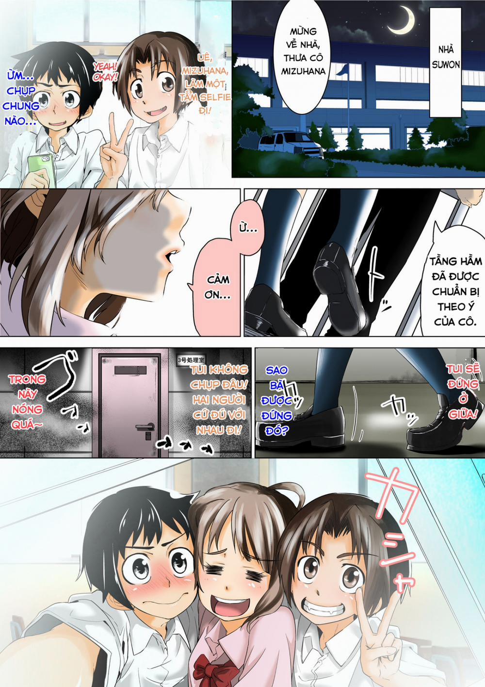 HentaiVN.net - Ảnh 8 - Chúng ta chỉ là bạn! [Doukyuusei de Shinyuu no Joshi wa Kichiku na Yuukaihan; Our Female Classmate Friend Was A Fiendish Abductor; Bạn học của tôi là kẻ bắt cóc độc ác] - Oneshot