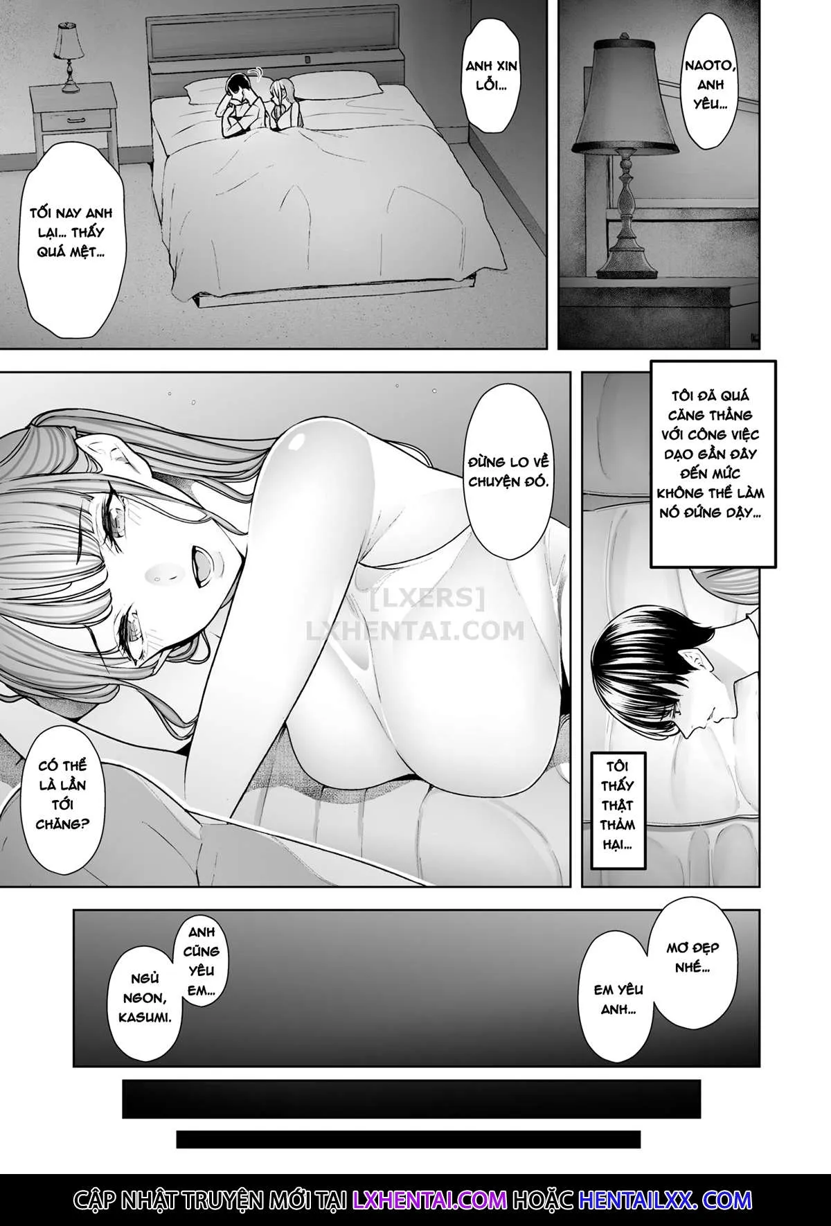 HentaiVN.net - Ảnh 5 - Boku wa Tsuma ga Netorare Nando mo Ikasareru Sugata o Mitsuzuketa. [I Kept Watching While a Man Made My Wife Cum Over and Over] - Chap 1