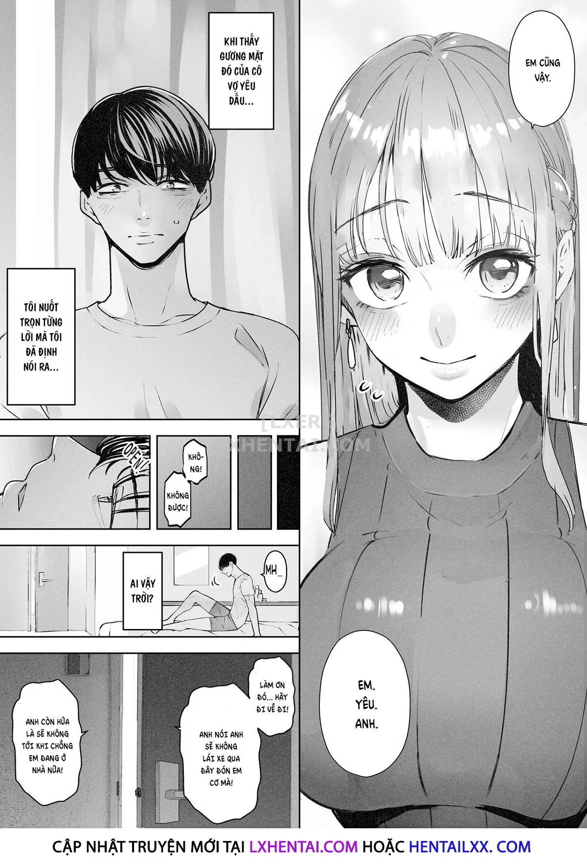 HentaiVN.net - Ảnh 10 - Boku wa Tsuma ga Netorare Nando mo Ikasareru Sugata o Mitsuzuketa. [I Kept Watching While a Man Made My Wife Cum Over and Over] - Chap 2