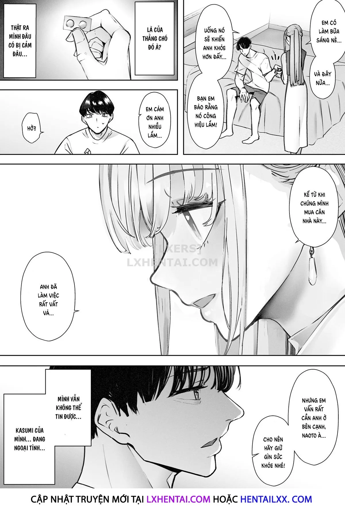 HentaiVN.net - Ảnh 8 - Boku wa Tsuma ga Netorare Nando mo Ikasareru Sugata o Mitsuzuketa. [I Kept Watching While a Man Made My Wife Cum Over and Over] - Chap 2
