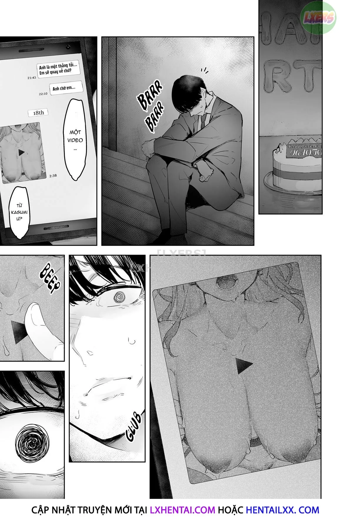HentaiVN.net - Ảnh 24 - Boku wa Tsuma ga Netorare Nando mo Ikasareru Sugata o Mitsuzuketa. [I Kept Watching While a Man Made My Wife Cum Over and Over] - Chap 3 - [END]