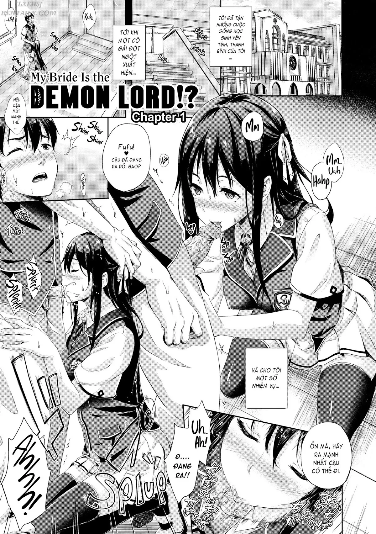 HentaiVN.net - Ảnh 6 - My Bride Is the Demon Lord!? (Bản Không Che) [Oyomesan wa Maou!?; お嫁さんは魔王!?] - Chap 1