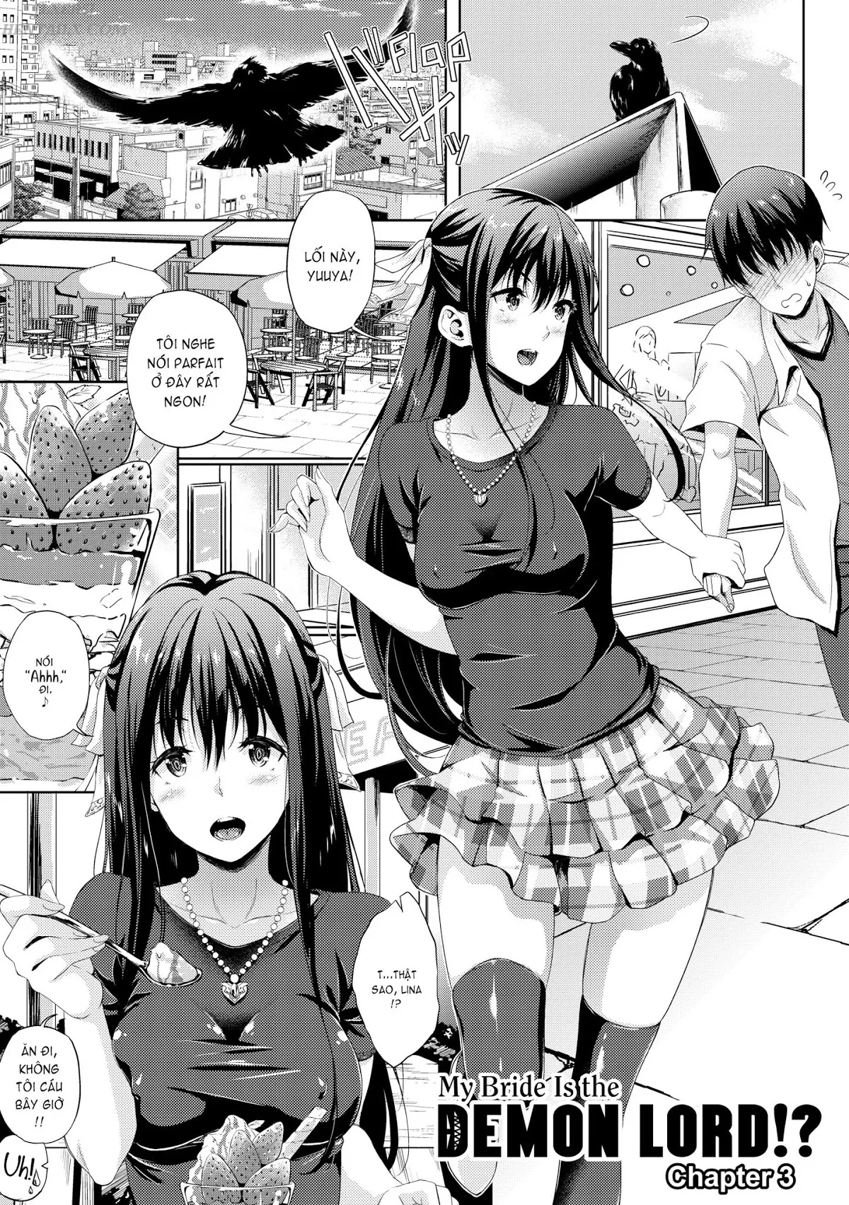 HentaiVN.net - Ảnh 3 - My Bride Is the Demon Lord!? (Bản Không Che) [Oyomesan wa Maou!?; お嫁さんは魔王!?] - Chap 3