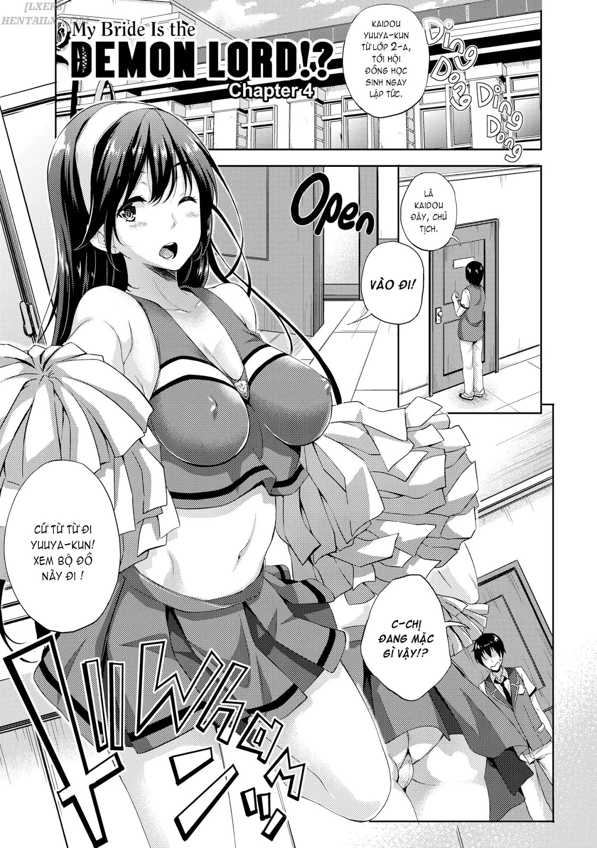 HentaiVN.net - Ảnh 3 - My Bride Is the Demon Lord!? (Bản Không Che) [Oyomesan wa Maou!?; お嫁さんは魔王!?] - Chap 4