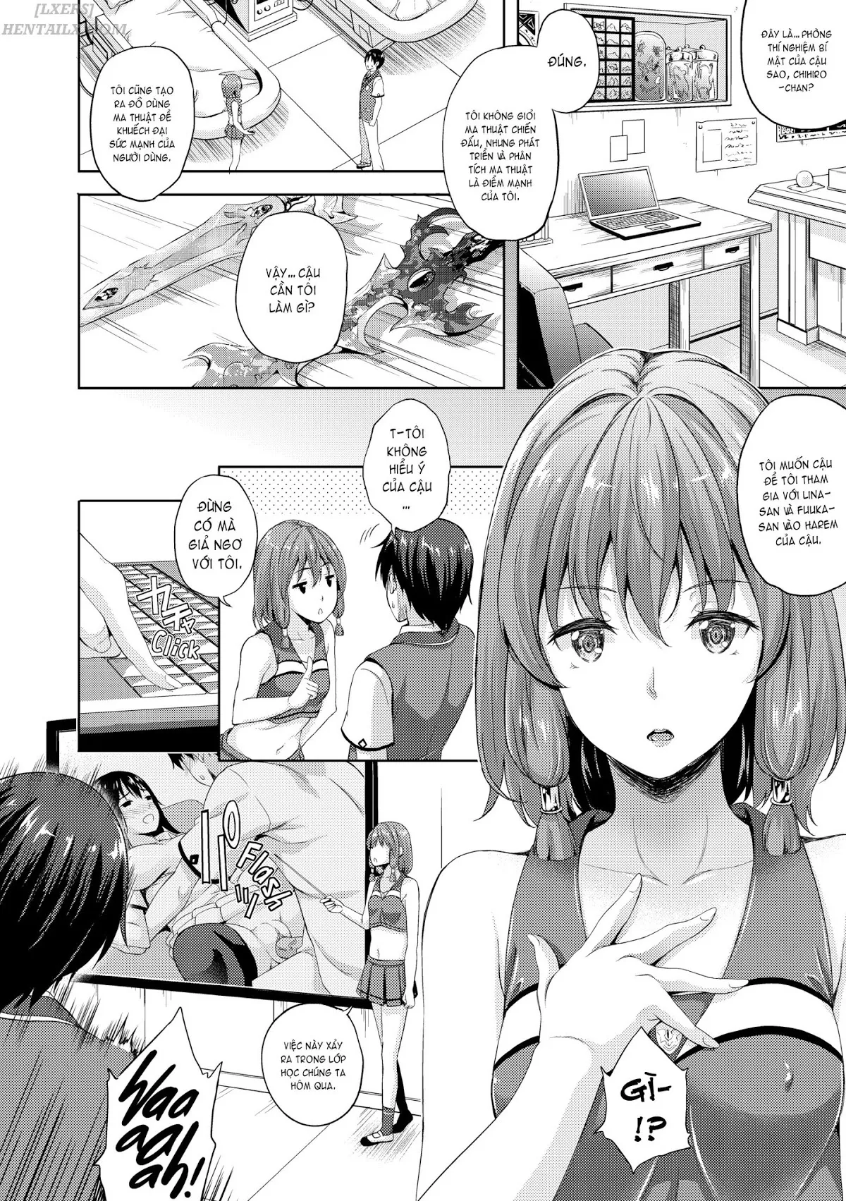 HentaiVN.net - Ảnh 6 - My Bride Is the Demon Lord!? (Bản Không Che) [Oyomesan wa Maou!?; お嫁さんは魔王!?] - Chap 4