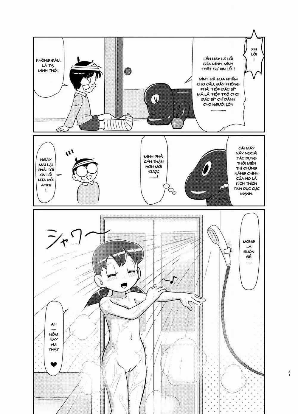 HentaiVN.net - Ảnh 30 - Ikenai Oisha-san Gokko (Doraemon) - Oneshot
